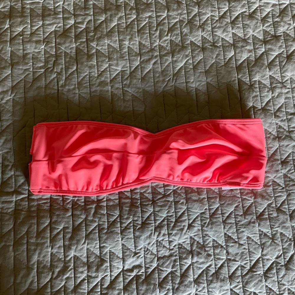 New Lolli Swim bandeau bikini top size M Lolli swimsuit